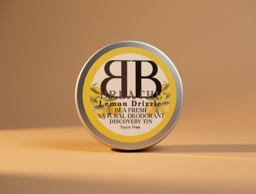 Discovery Tin Lemon Drizzle Bea Fresh Natural Deodorant